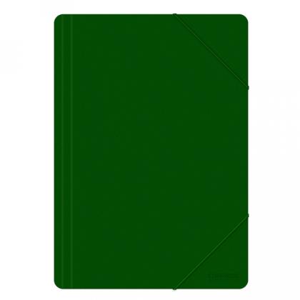 Папка на резинках 15 мм. "Office Products" пласт., красный