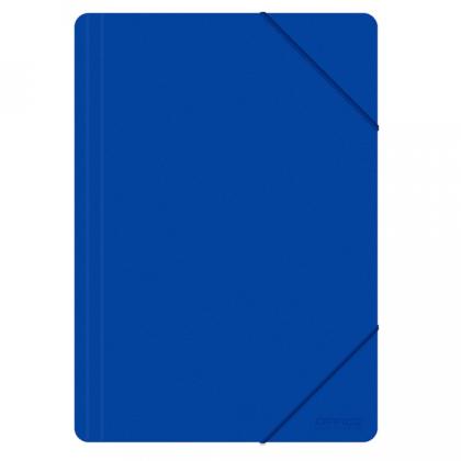 Папка на резинках 15 мм. "Office Products" пласт., черный