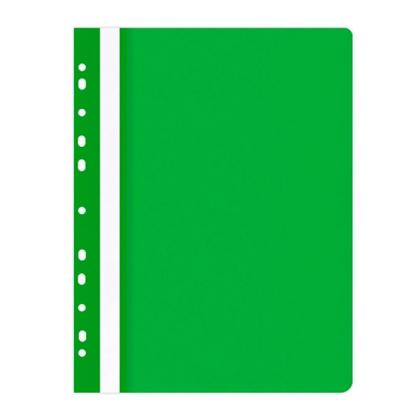 Папка скоросшиватель с перфор. А4 "Office Product" зелёный