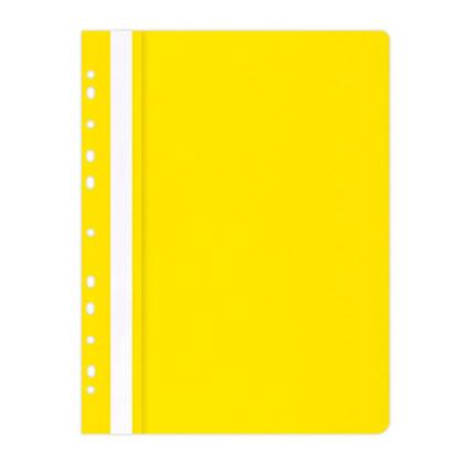 Папка скоросшиватель с перфор. А4 "Office Product" желтый
