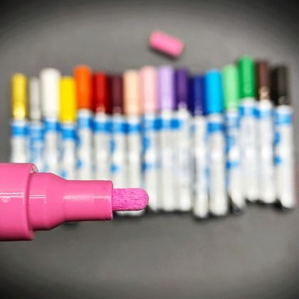 Маркер акриловый  "Paint-It 320" 4 мм, золотой