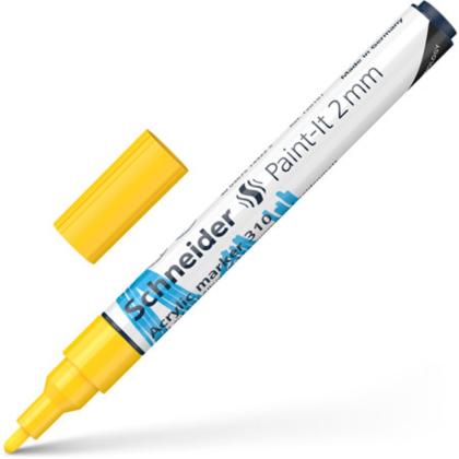 Маркер акриловый  "Paint-It 310" 2 мм, желтый