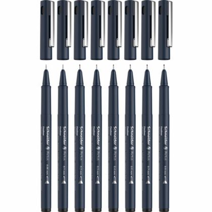 Набор ручек капиллряных "Fineliner Pictus", 8 шт., ассорти