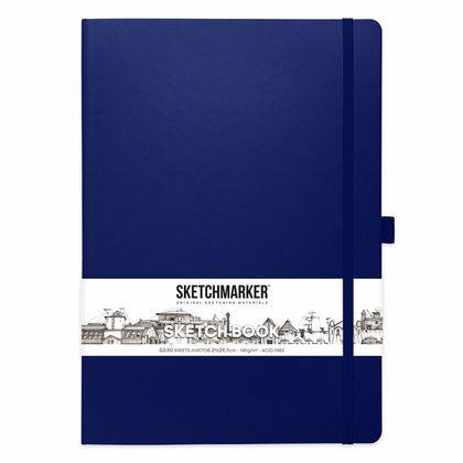 Скетчбук "Sketchmarker" 21*30 см, 140 г/м2, 80 л., розовый