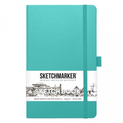 Скетчбук "Sketchmarker" 13*21 см, 140 г/м2, 80 л., белый