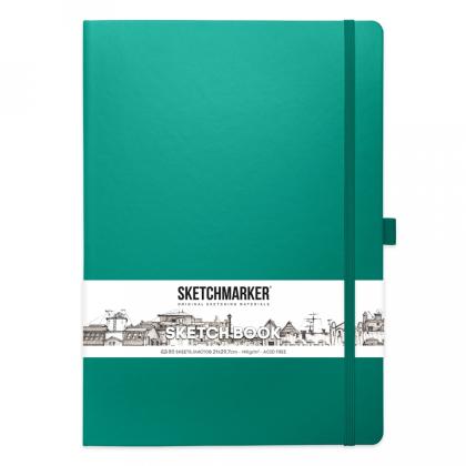 Скетчбук "Sketchmarker" 21*29,7 см, 140 г/м2, 80 л., маджента
