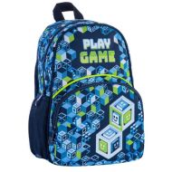 Рюкзак детский "Play game" полиэстер, синий