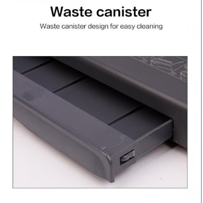 Перфобиндер Deli Plastic Binder 3874 (на пласт. пружину, до 450 лст., перф до 25 лст., регулировка отступа, отключаемые пуансоны)