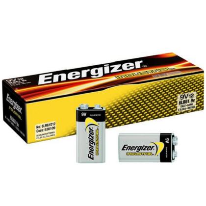бат_гальв. эл-т щел. (алкал.) 9 V 6LR61 1 шт. Energizer Industrial крона 