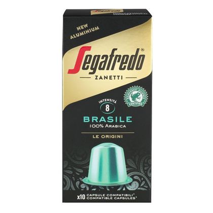 Капсулы для кофе-машин "Segafredo", 10 порц, Brasile Nespresso