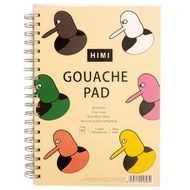 Скетчбук "Himi", 17,8*25,4 см , 160 г/м2, 50л., спираль сбоку