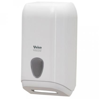 Диспенсер  VEIRO Professional L-ONE для туалетной бумаги листовой, белый
