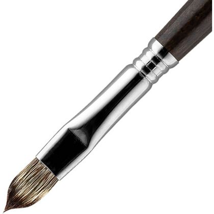 Кисть "Escoda Vintage" синтетика, черный, кошачий язык, №8