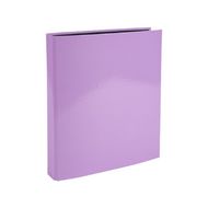 Папка на 4 кольца А4, 40 мм "Aquarel" карт., D-кольца, фиолетовый