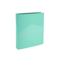 Папка на 4 кольца А4, 40 мм "Aquarel" карт., D-кольца, зеленый