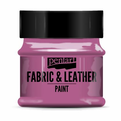 Краски д/текстиля "Pentart Fabric & Leather paint" зеленая сосна, 50 мл, банка