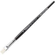 Кисть д/рисования "Tintoretto Avorio" синтетика, плоская,на короткой ручке №4