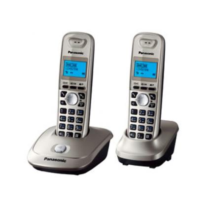 Телефонный аппарат Panasonic KX-TG2512RUN (платиновый)