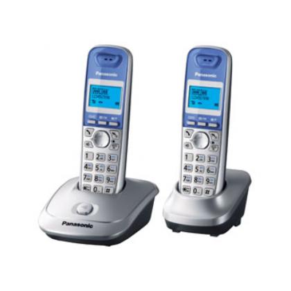 Телефонный аппарат Panasonic KX-TG2512RUN (платиновый)