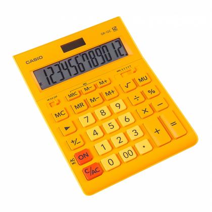 Кальк. наст. 12р. GR-12 Casio розовый 35*155*209 мм