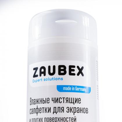 чист_туба с салфетками (безалкогольн. д/экранов TFT, LCD, Plasma) 100шт. Zaubex