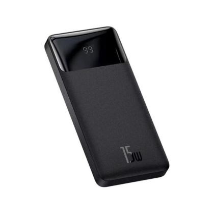 Внешний аккумулятор Baseus, PPBD050001, Bipow Digital Display Power Bank 10000mAh 15W, PPBD10, Black 