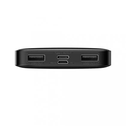 Внешний аккумулятор Baseus, PPBD050002, Bipow Digital Display Power Bank 10000mAh 15W, PPBD10, White 