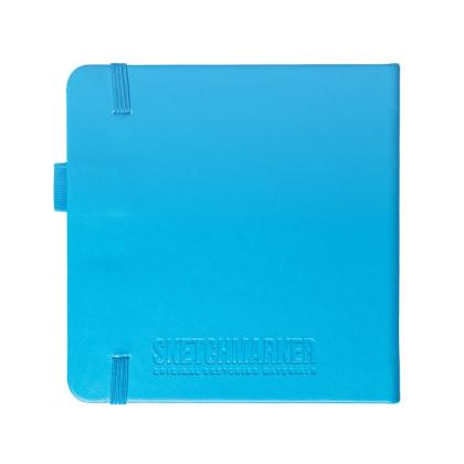 Скетчбук "Sketchmarker" 12*12 см, 140 г/м2, 80 л., небесно-голубой