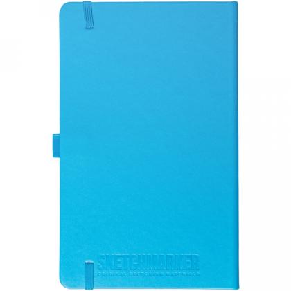 Скетчбук "Sketchmarker" 9*14 см, 140 г/м2, 80 л., синий неон