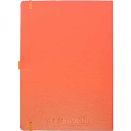 Скетчбук "Sketchmarker" 21*29,7 см, 140 г/м2, 80 л., синий неон