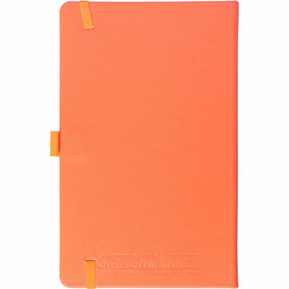 Скетчбук "Sketchmarker" 13*21 см, 140 г/м2, 80 л., неоновый коралл