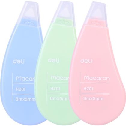 Корректор роллер "Macaron" 8 м*5 мм, ассорти