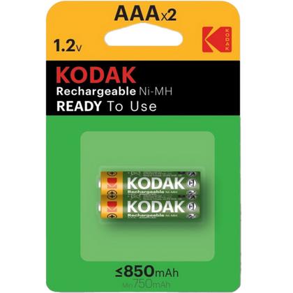 бат_аккум. Ni-Mh  1,2V  (AAA) 850мА/ч (2 шт.) Kodak