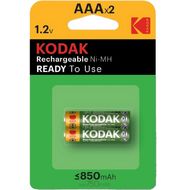 бат_аккум. Ni-Mh  1,2V  (AAA) 850мА/ч (2 шт.) Kodak