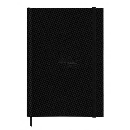 Скетчбук "Rhodia Touch" 14,8*10,5 см, 300г/м2 , 20л, 100% хлопок, гор. пресс,  черный