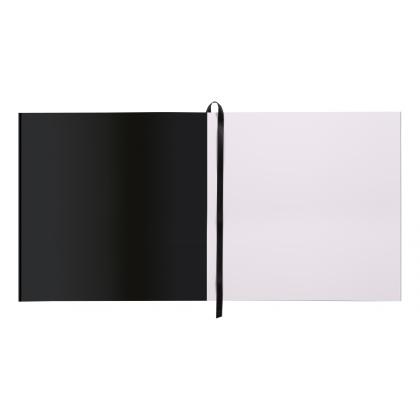 Скетчбук "Rhodia Touch" 14,8*10,5 см, 300г/м2 , 20л, 100% хлопок, гор. пресс,  черный