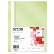 Папка скоросшиватель А4 "Office Products" св.-зеленый