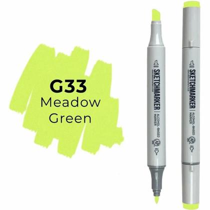 Маркер перм., худ. "Sketchmarker" двухсторонний, B120 полночный синий