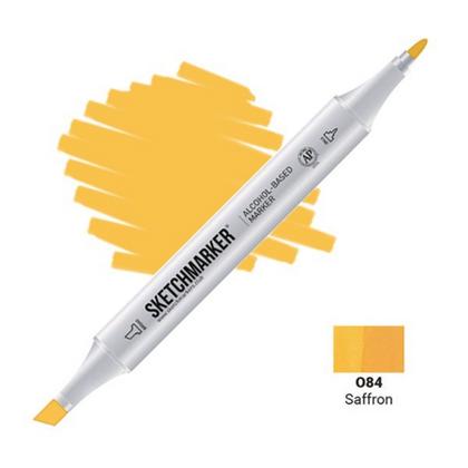 Маркер перм., худ. "Sketchmarker" двухсторонний, O84 шафран