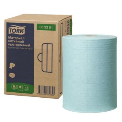 Материал нетканый Tork Advanced, 1-сл., 100м, бирюзовый