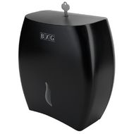 Диспенсер BXG-PD-8002В д/туалетной бумаги в средних и больших рулонах, пластик, цв.черный