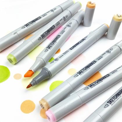 Маркер перм., худ. "Sketchmarker" двухсторонний, BR22 светлый коричневато-красный