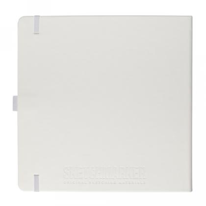 Скетчбук "Sketchmarker" 20*20 см, 140 г/м2, 80 л., оранжевый неон