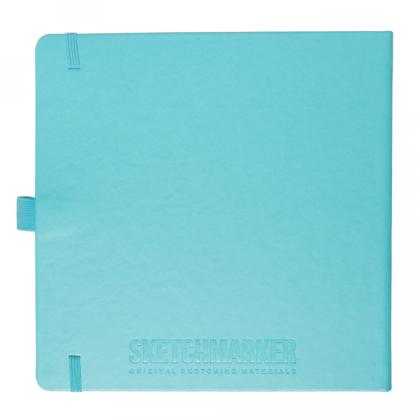 Скетчбук "Sketchmarker" 20*20 см, 140 г/м2, 80 л., розовый