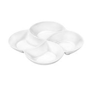 Менажница 22 см "WL-992649" фарфор, белый