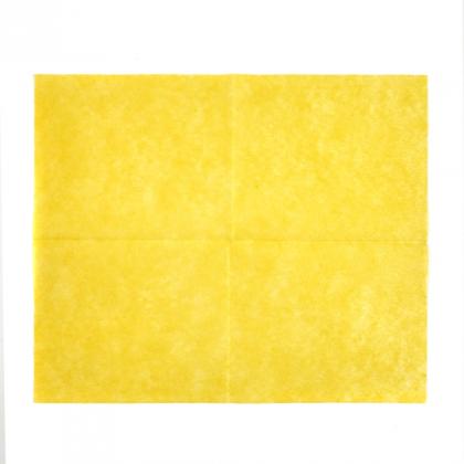 Салфетка из вискозы Zaubex 30*38 см, желтый, 3 шт./уп.