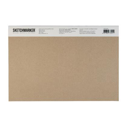 Блок бумаги для акварели "Sketchmarker" 100% хлопок, 21*31 см, 300 г/м2, 10 л., среднезернистая