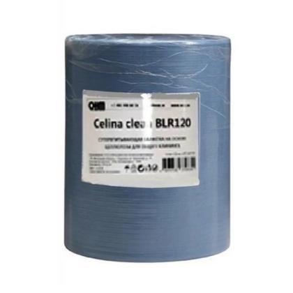 Салфетка из целлюлозы Celina clean, 120г/м2, 31*32см, 475шт/рул, голубой