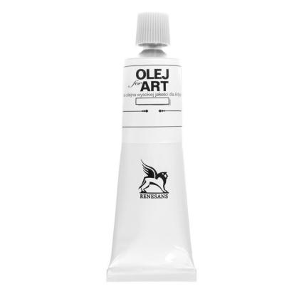 Краски масляные "Oils for art" 01 белила цинковые, 60 мл., туба