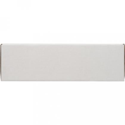 Коробка подарочная (ящик) "Zand XL" 34,5*25,4*10,2  см, самосборная, картон, белый